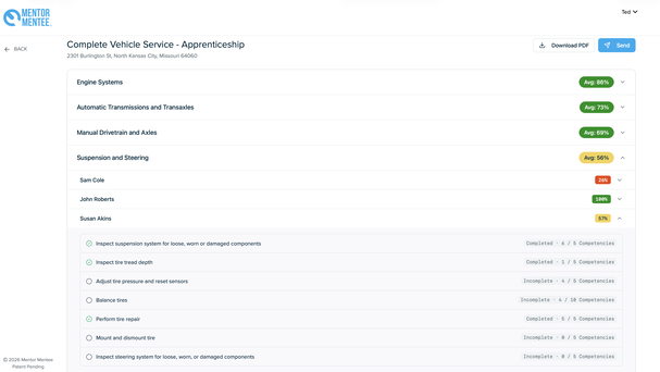 4 Skill Set Report Mentee - Skills Expanded