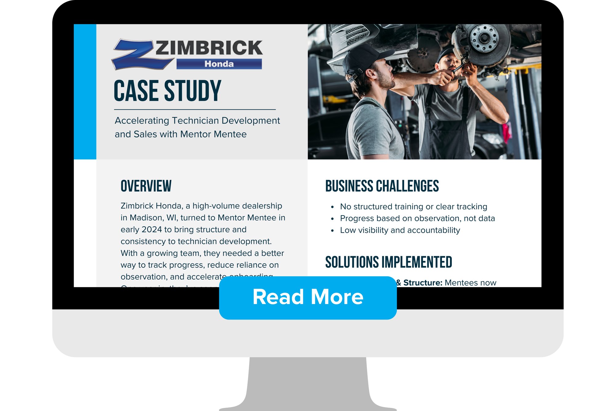 Zimbrick Honda Case Study Zimbrick Honda Case Study