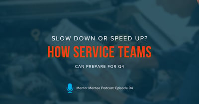 Slow Down or Speed Up? How Service Teams Can Prepare for Q4