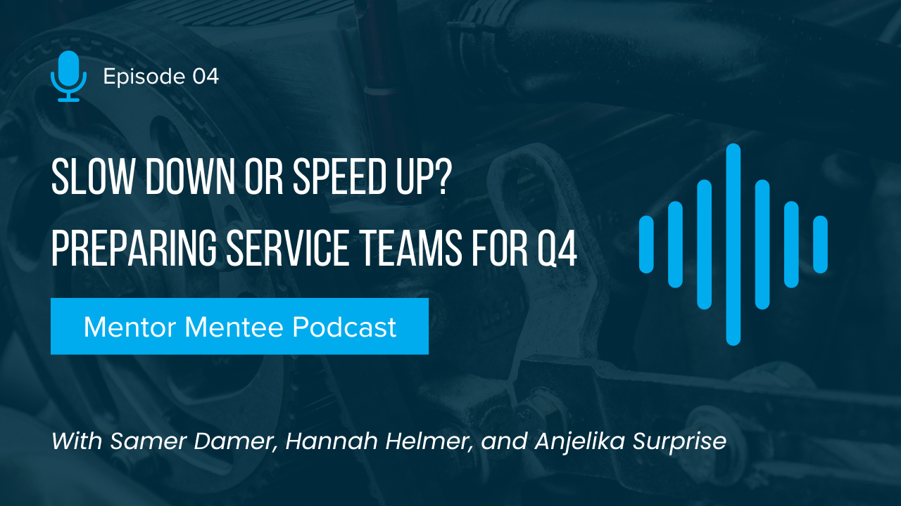 Slow Down or Speed Up? Preparing Service Teams for Q4
