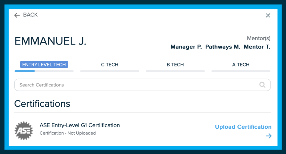 Effortlessly Track Technician Certifications
